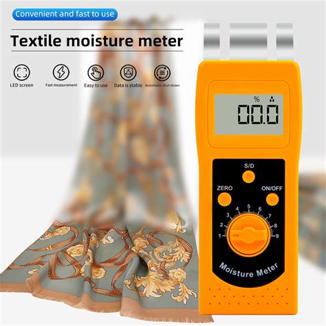 Textile Moisture Meter agency|moisture meter for fabric.